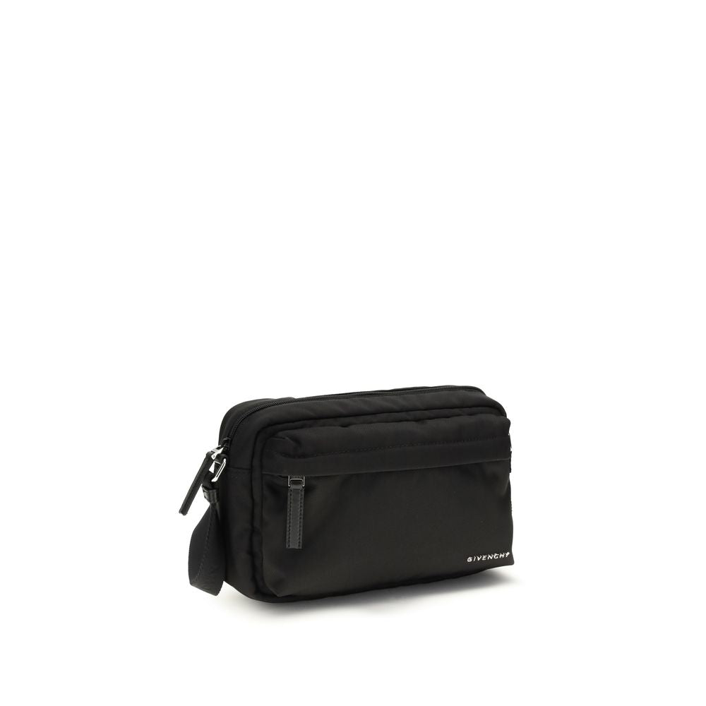 Givenchy Men's Essential U Crossbody Bag - Black Nylon
