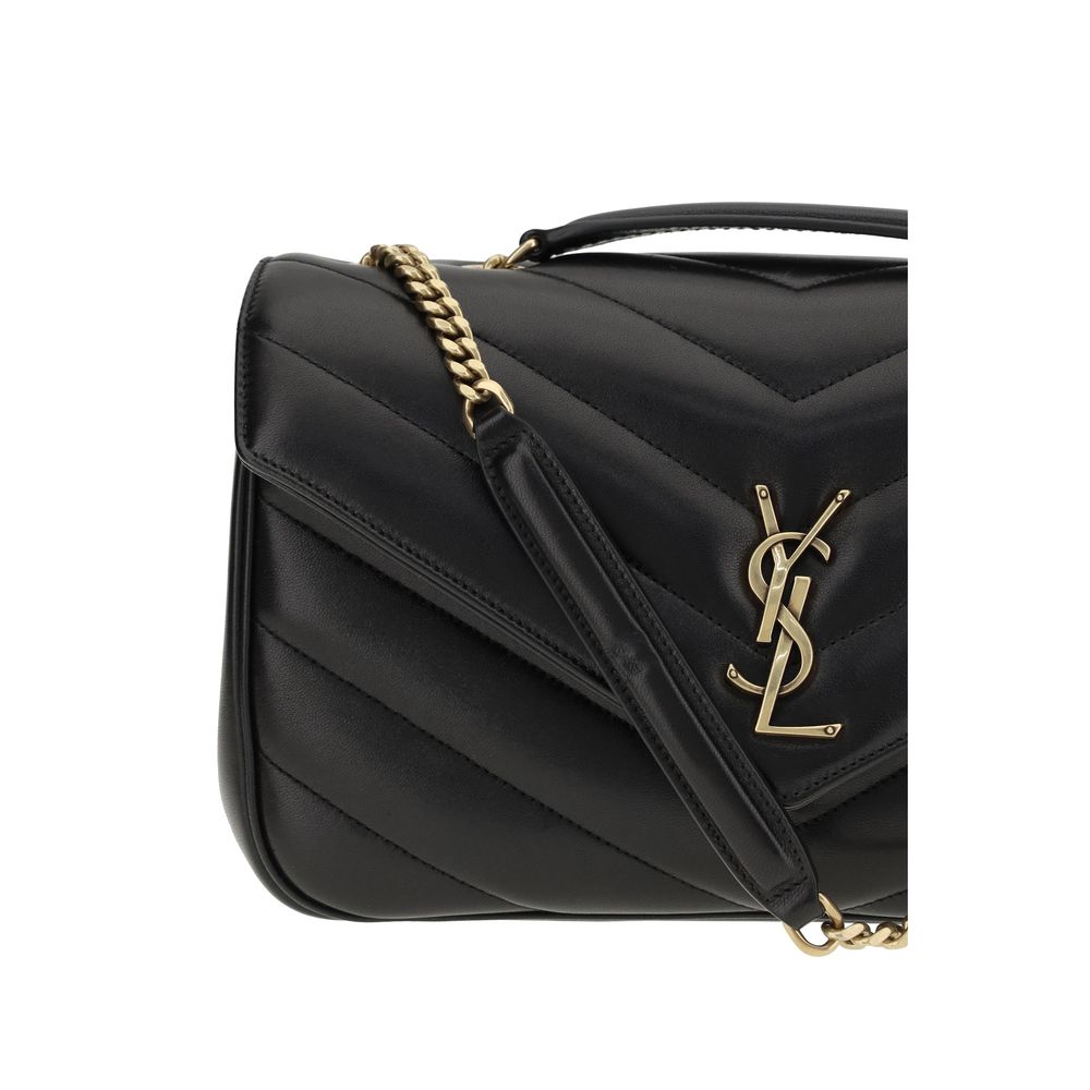 Saint Laurent Loulou Large Shoulder Bag - Black