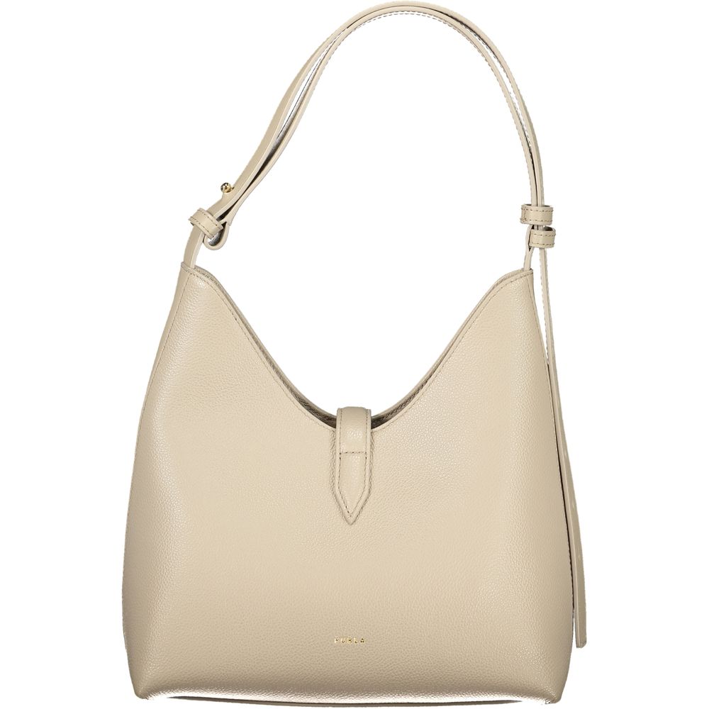 Furla Drop Shoulder Bag - Beige