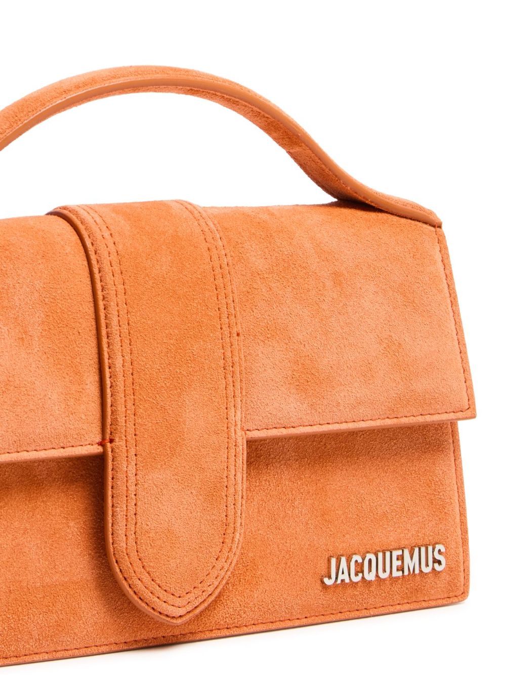 Jacquemus Le Grand Bambino - Suede Terracotta