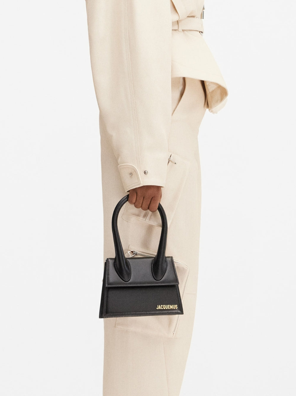 Jacquemus Le Chiquito Moyen Top Handle Bag - Black