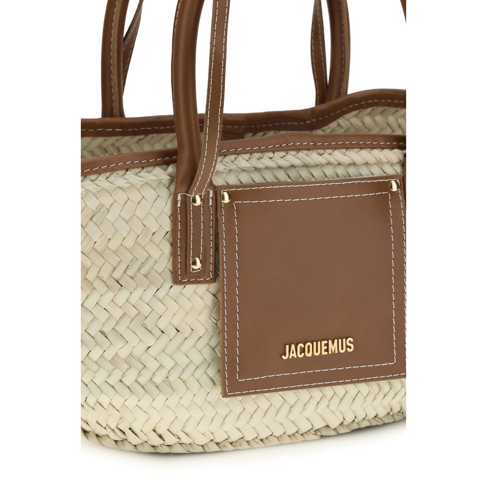 Jacquemus Le Petit Panier Soli - Light Brown
