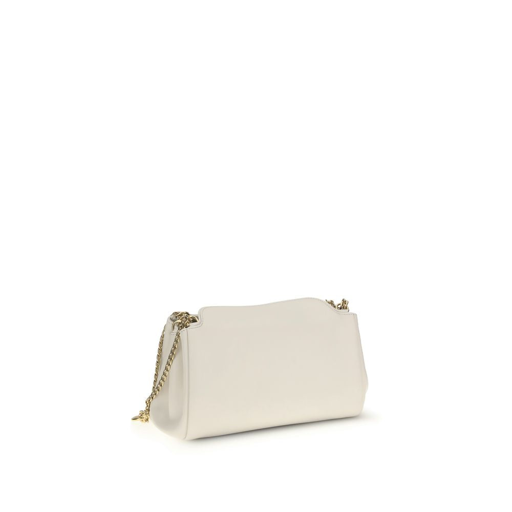 Prada Tumulte Small Nappa Leather Bag - White