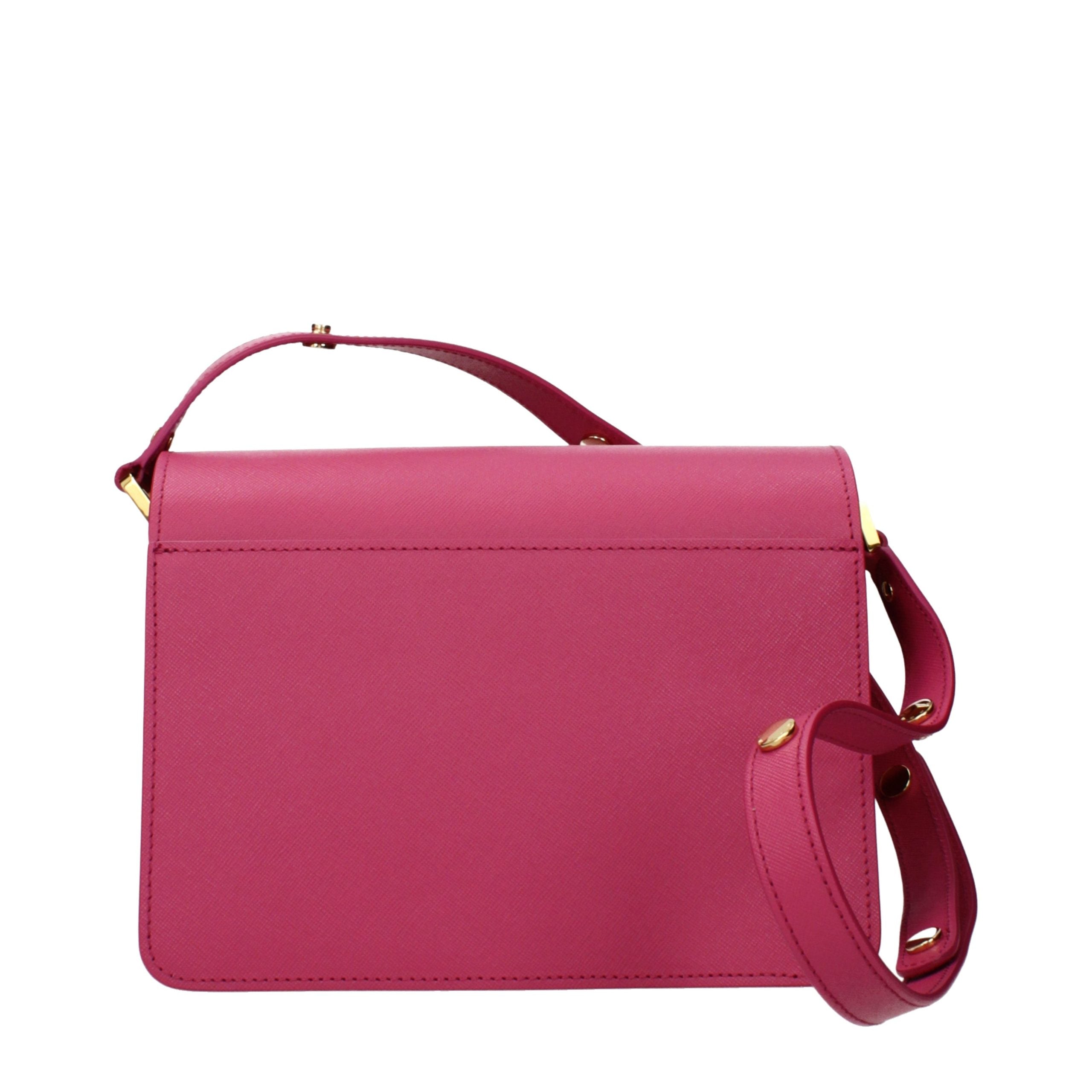 Marni Trunk Medium Bag - Fuschia