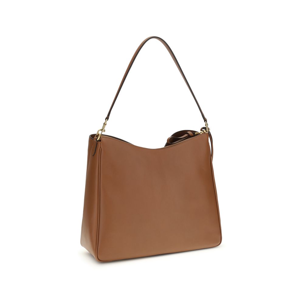 Balenciaga Rodeo Hobo Bag - Tan Leather