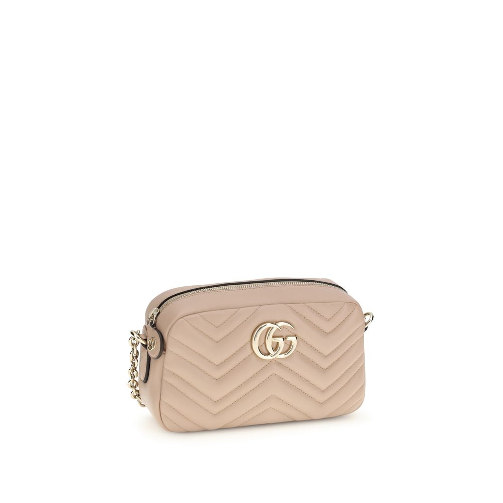 Gucci GG Marmont Small Camera Bag - Pink Beige