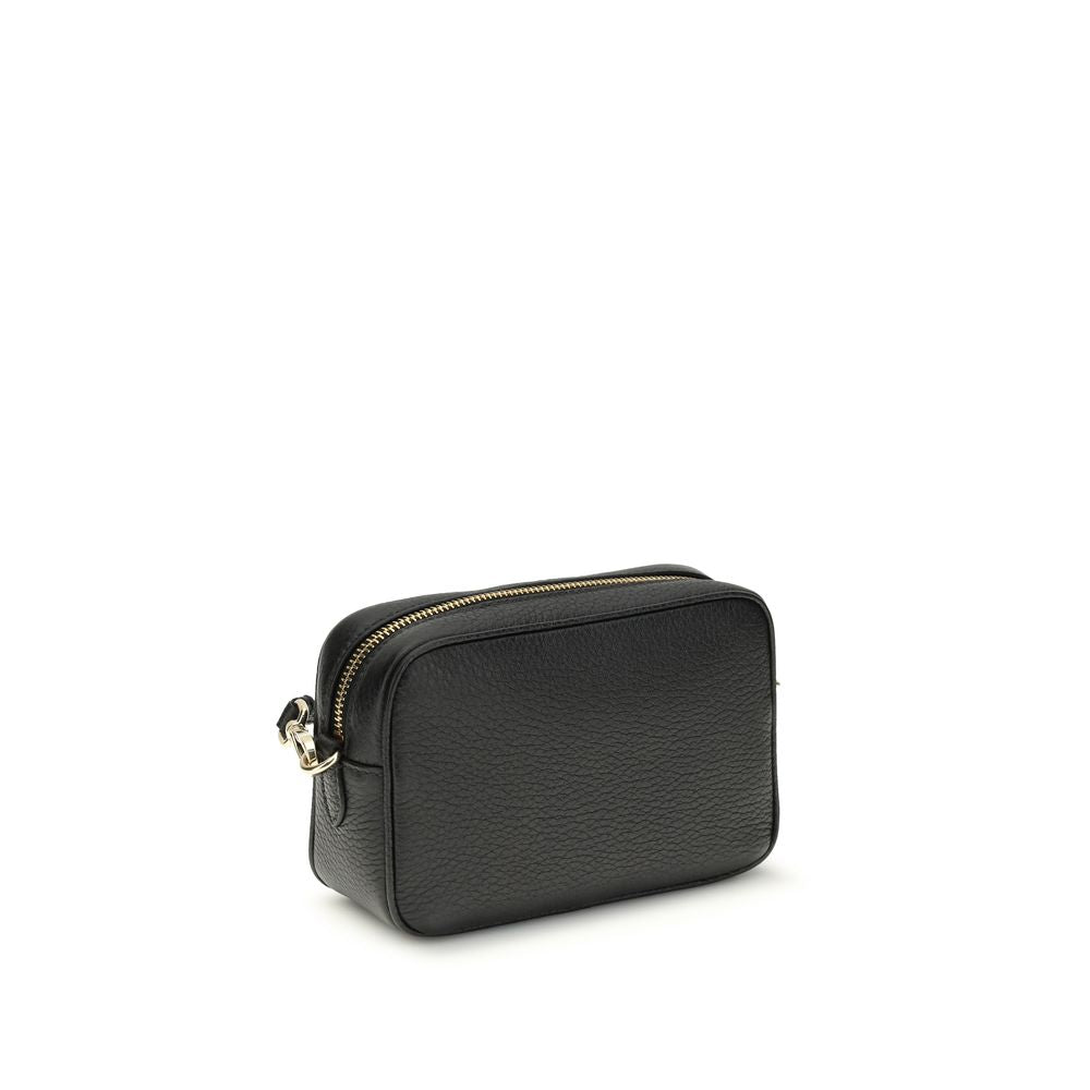 Prada Leather Mini Bag - Black with Gold Hardware