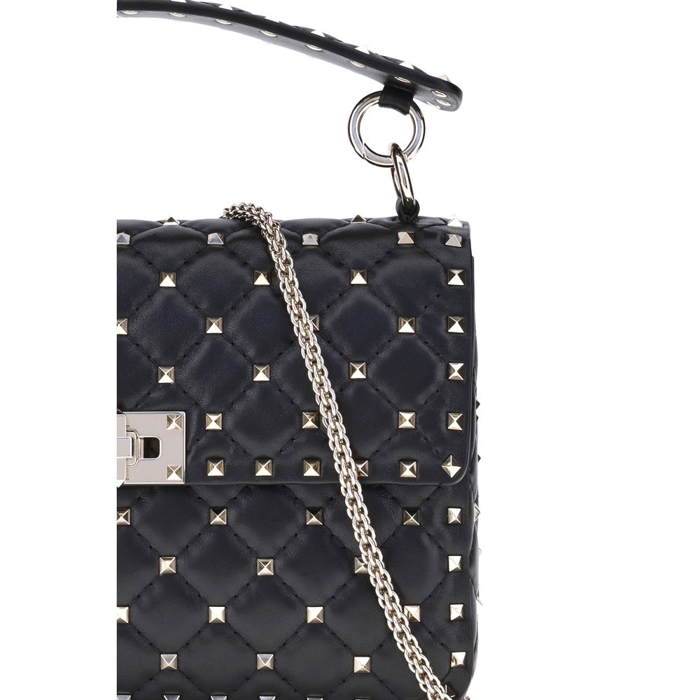 Valentino Garavani Rockstud Spike Handbag Medium - Black