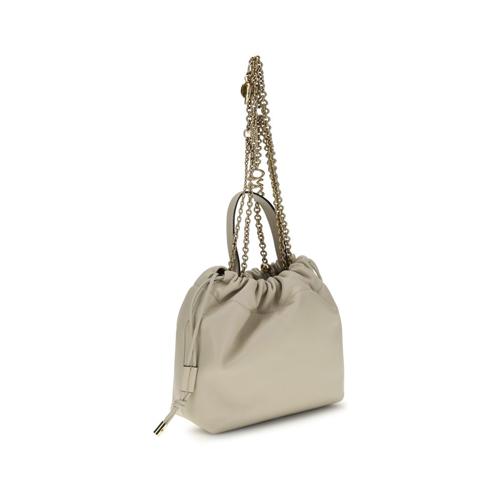 Chloé Mini Icons Shoulder Bag - Cream Nappa Lambskin