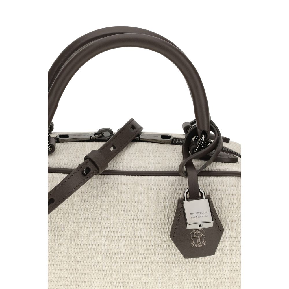 Brunello Cucinelli Explorer Small Boston Bag - Rope