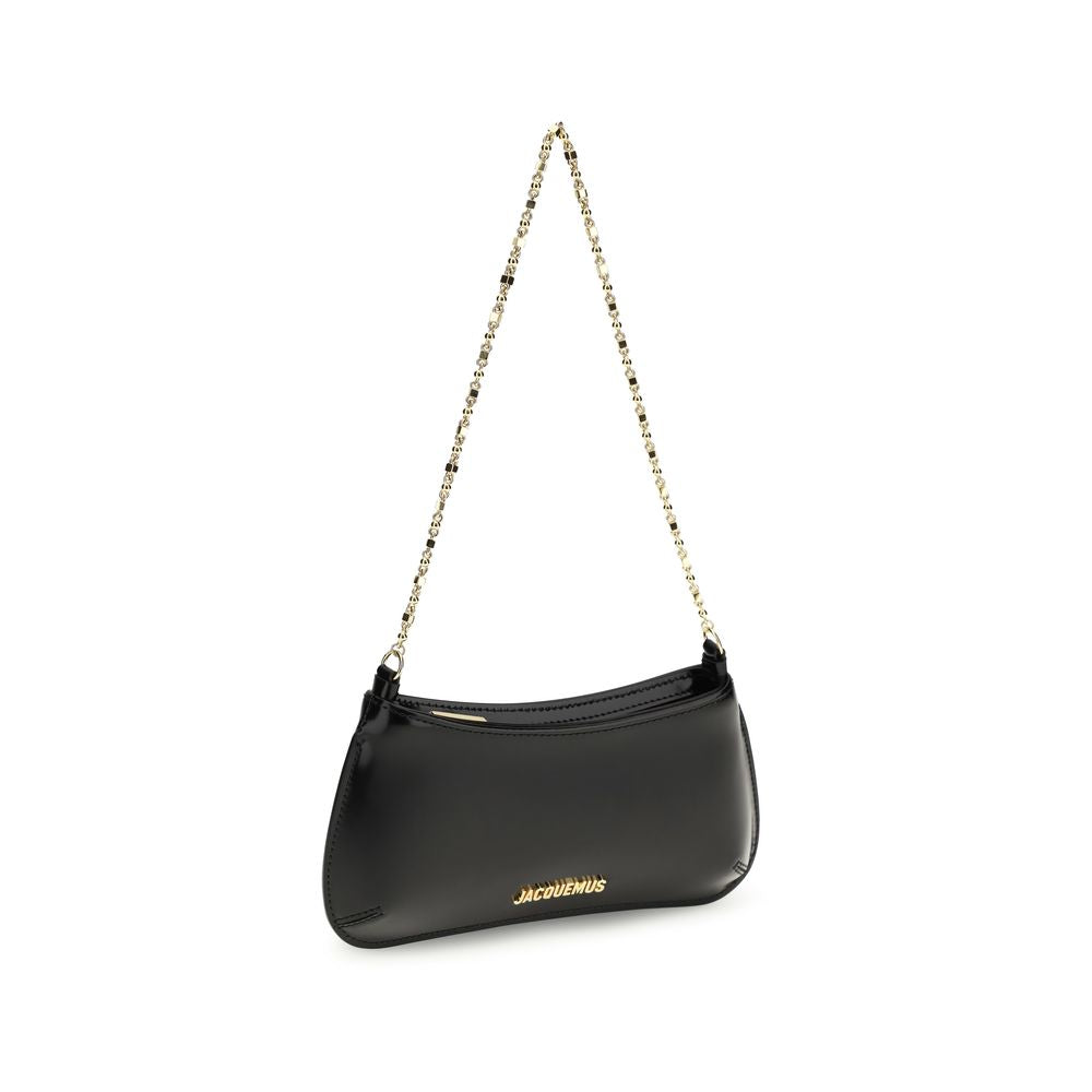 Jacquemus Le Petit Bisou Chaîne Small Shoulder Bag - Black