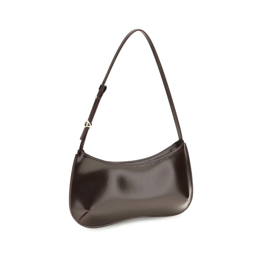 Jacquemus Le Bisou Beaded Shoulder Bag - Glazed Brown