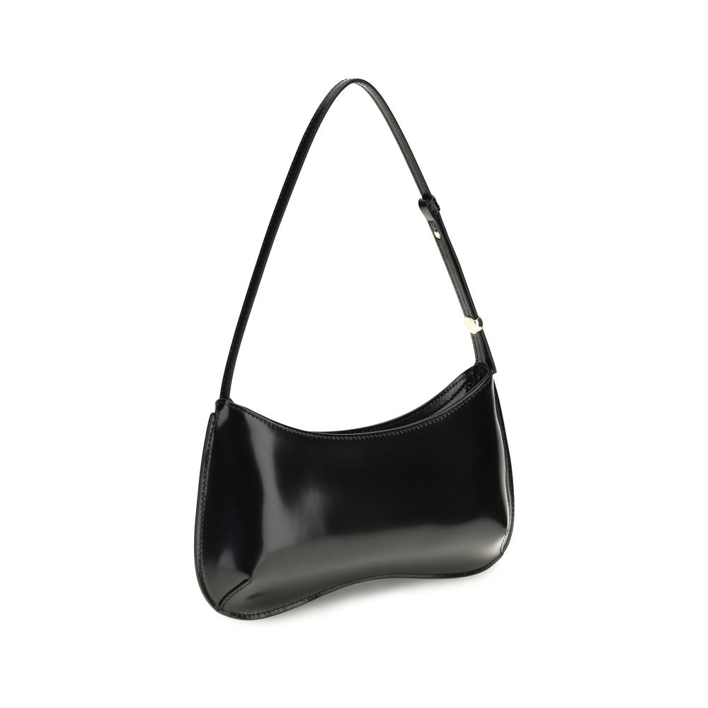 Jacquemus Le Bisou Beaded Shoulder Bag - Glazed Black
