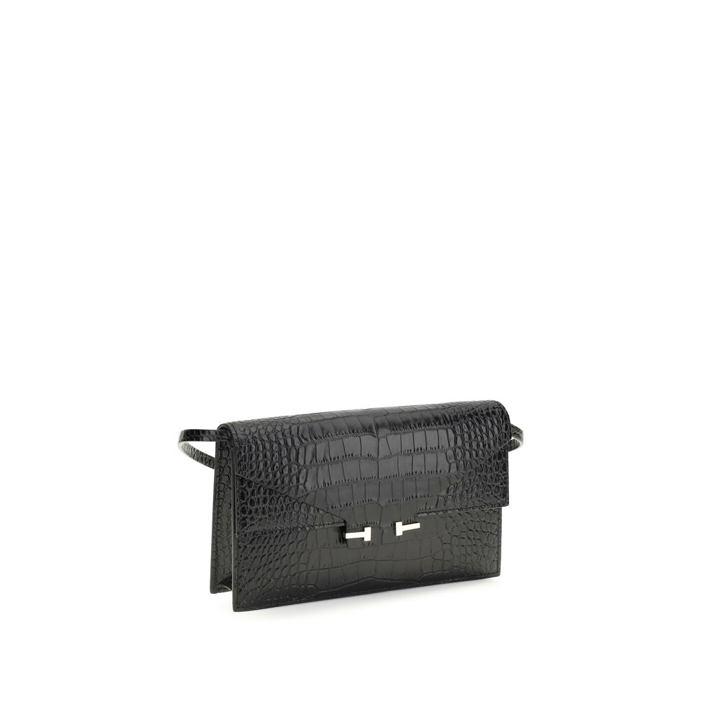 Tom Ford Aube Mini Shoulder Bag - Soft Printed Crocodile Leather