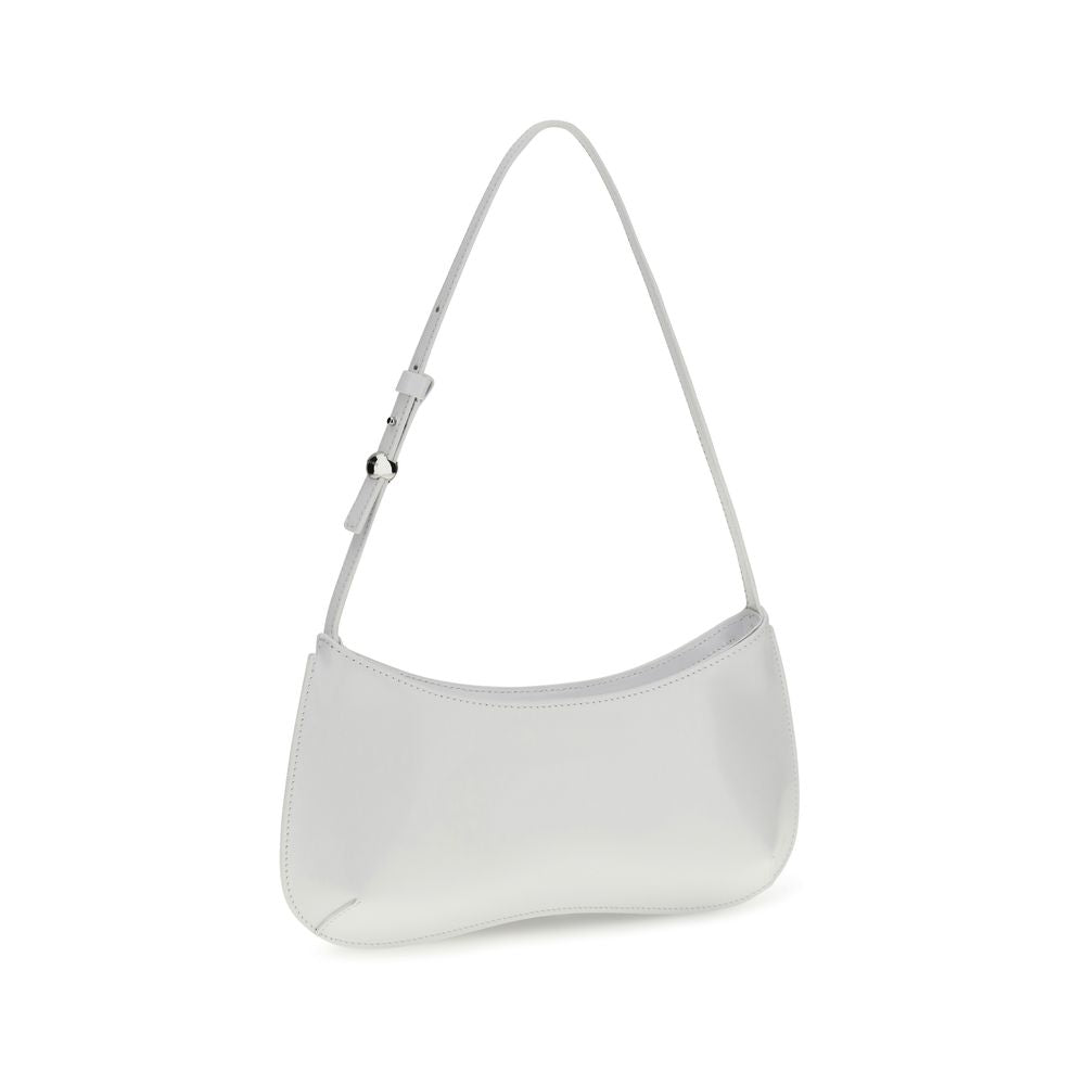 Jacquemus Le Bisou Beaded Shoulder Bag - Glazed White
