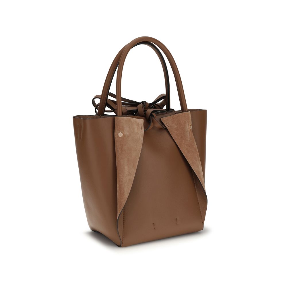 Gabriela Hearst Marija Tote Bag Small - Cognac Nappa Leather