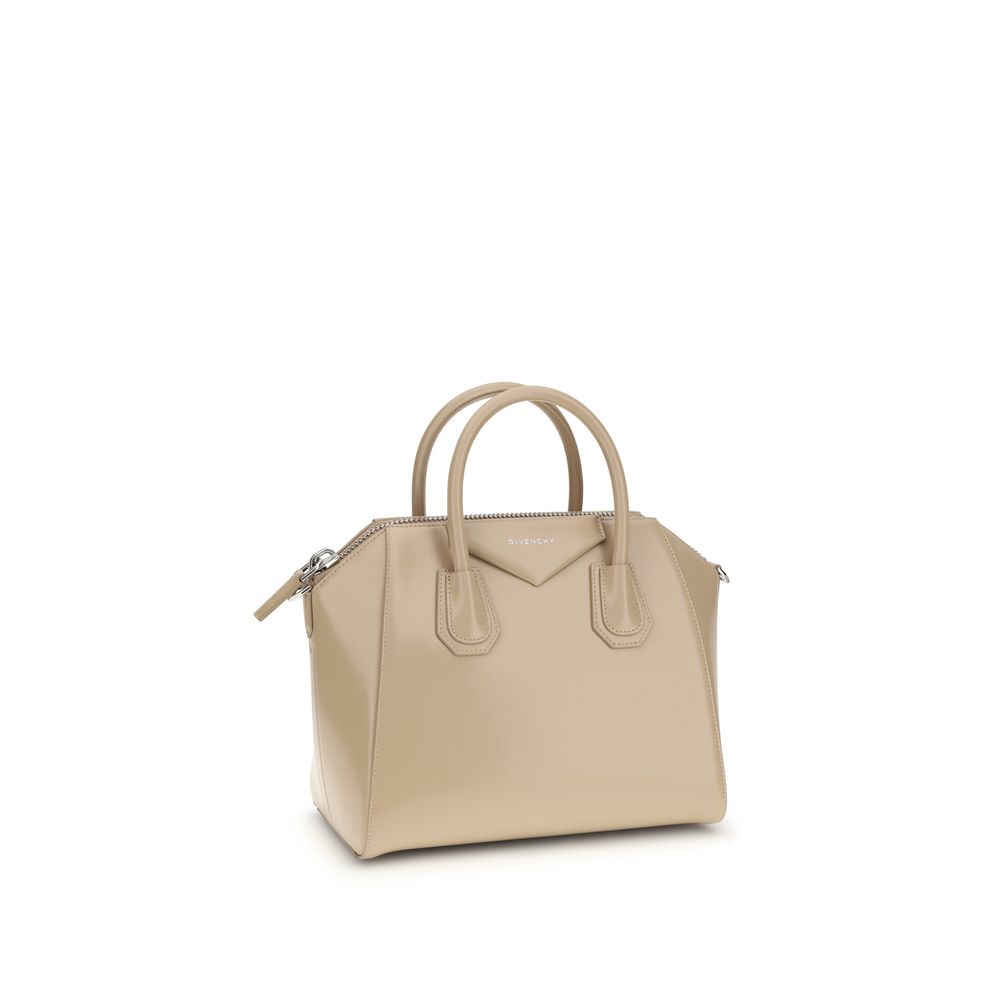 Givenchy Small Antigona Bag - Beige Box Leather