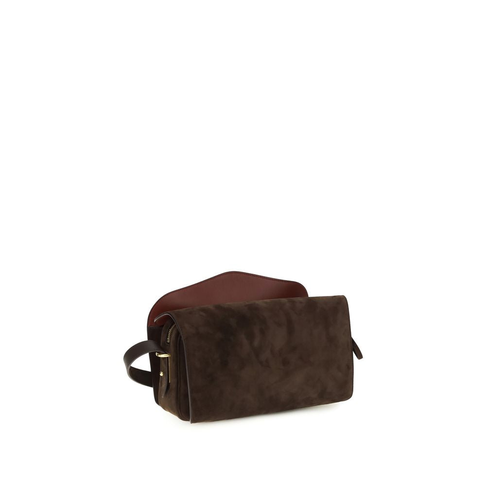 Balenciaga Le 7 Shoulder Bag Medium - Moka Suede