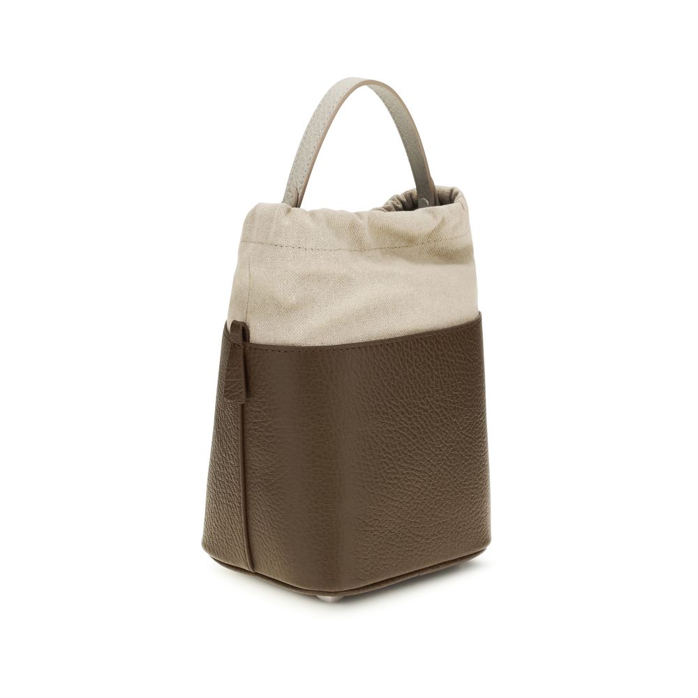 Maison Margiela 5AC Small Bucket Bag - Brown