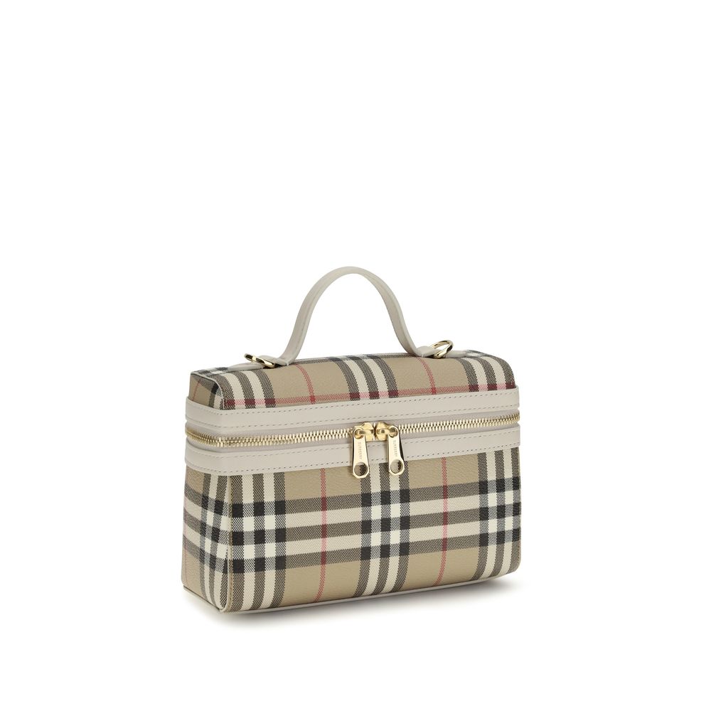 Burberry Check Vanity Bag – Archive & Soft Beige