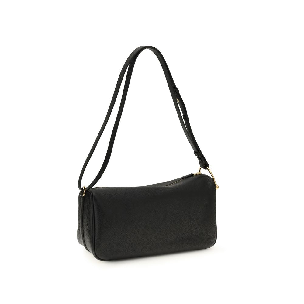 Gucci Half Horsebit Medium Shoulder Bag – Black