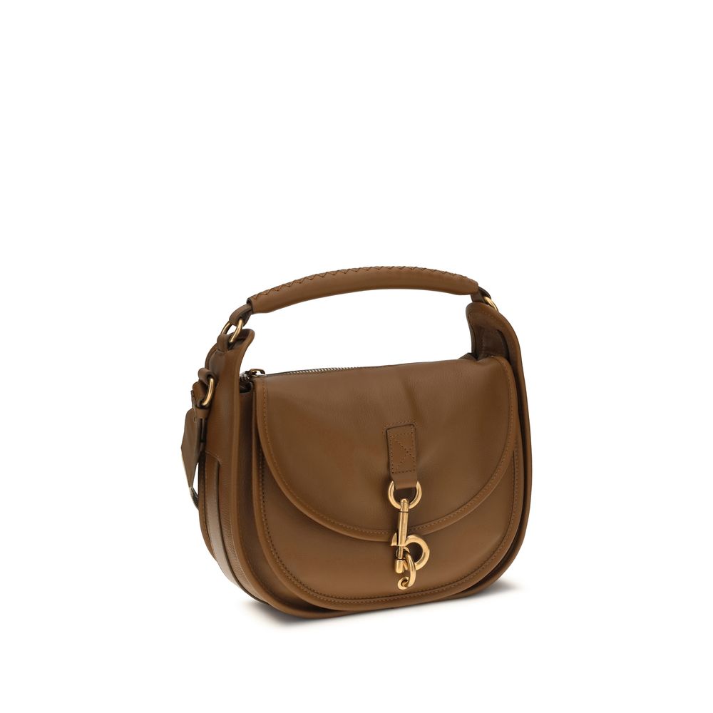 Burberry B Clip Messenger Bag Small – Hazel Brown