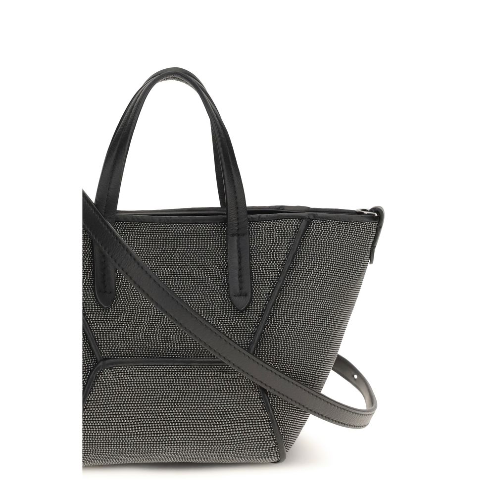 Brunello Cucinelli BC Duo Precious Mini Bag - Black