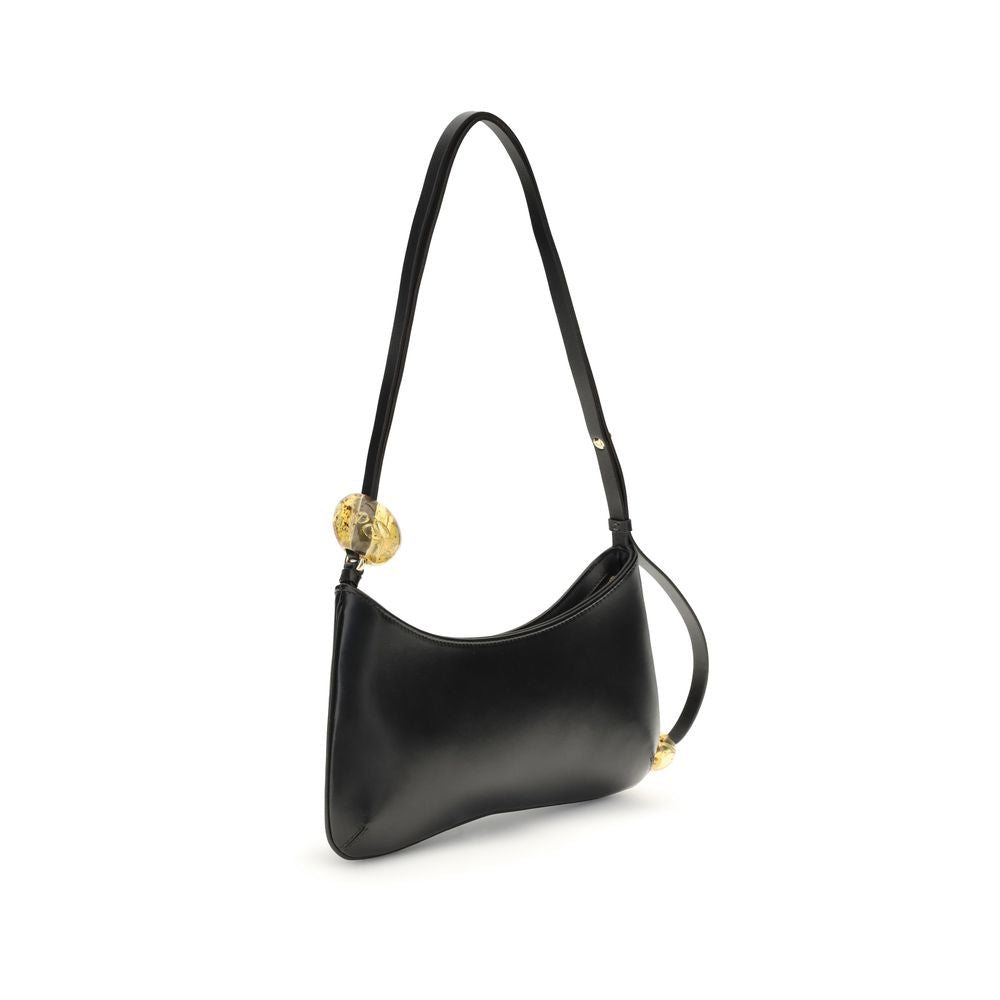 Jacquemus Le Petit Bisou Perle Medium - Black
