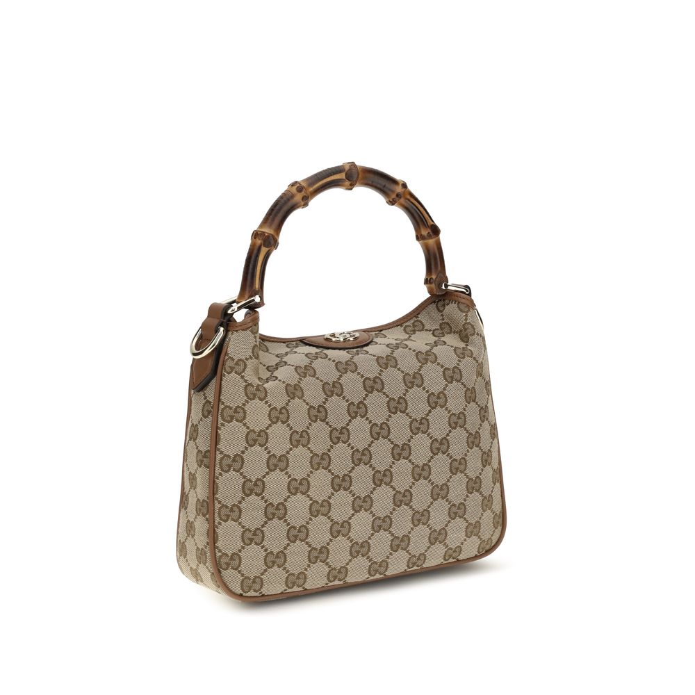 Gucci Diana Small Shoulder Bag - GG Canvas