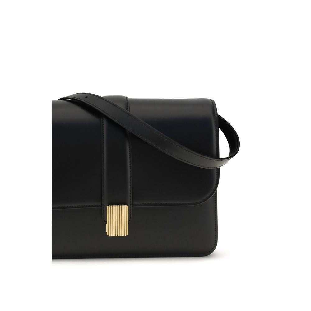 Khaite Blake Crossbody Bag - Black Leather
