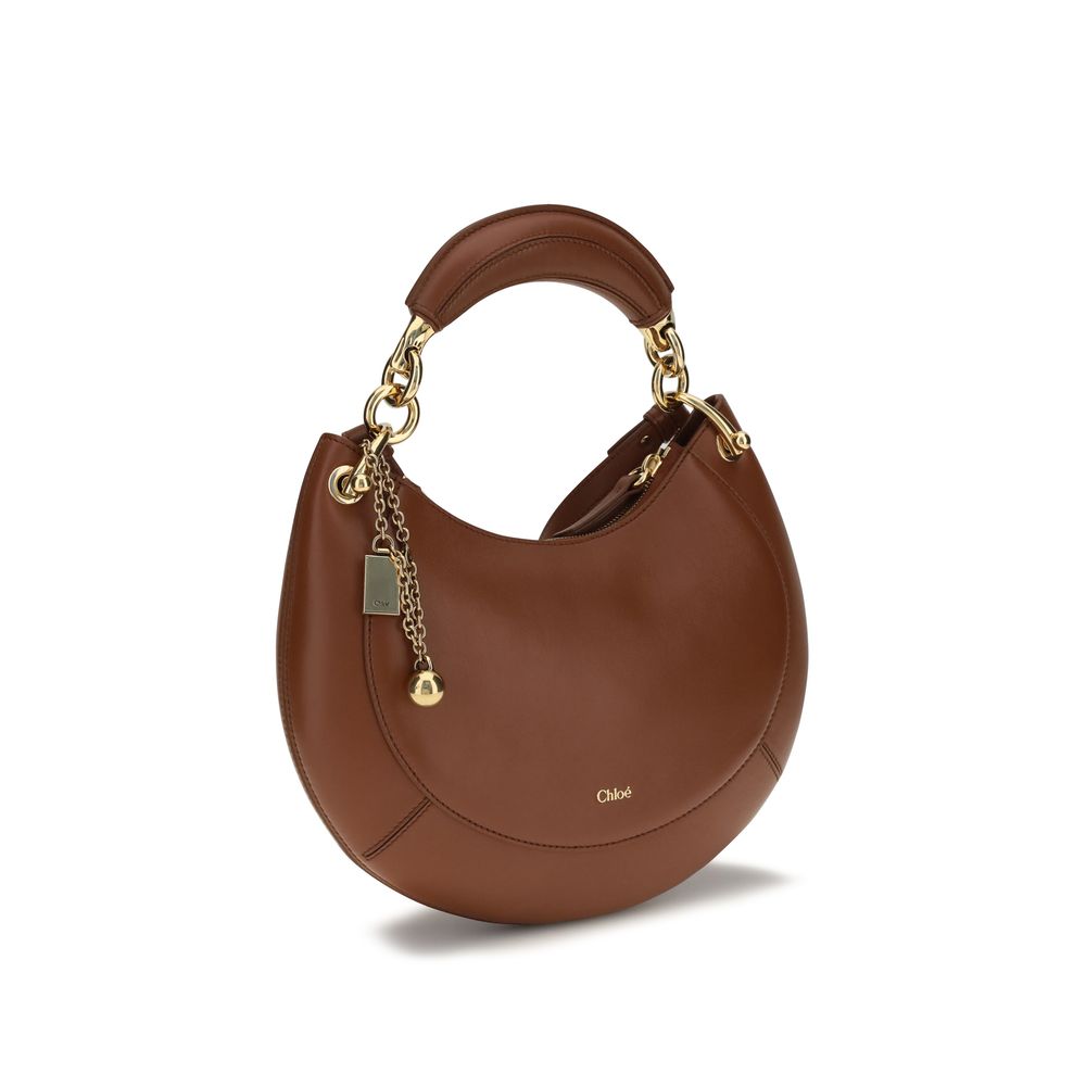 Chloé Banana Small Hobo Bag - Blushy Brown Soft Leather