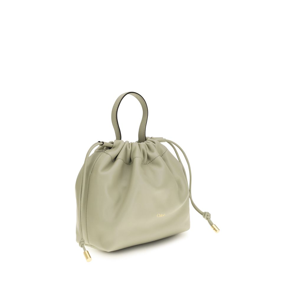 Chloé Icons Small Shoulder Bag with Chain - Cloudy Cream