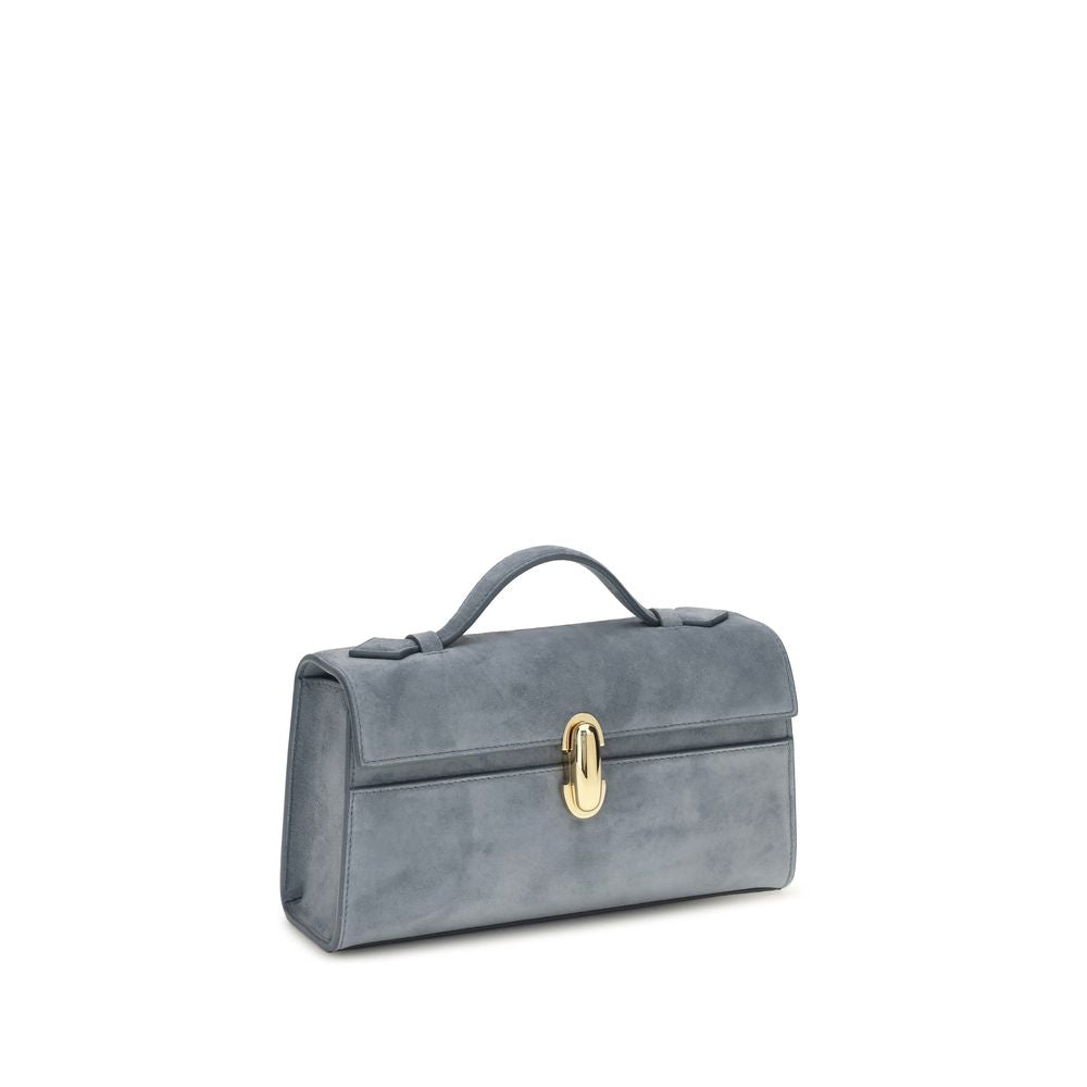 Savette Symmetry Pochette - Denim Suede