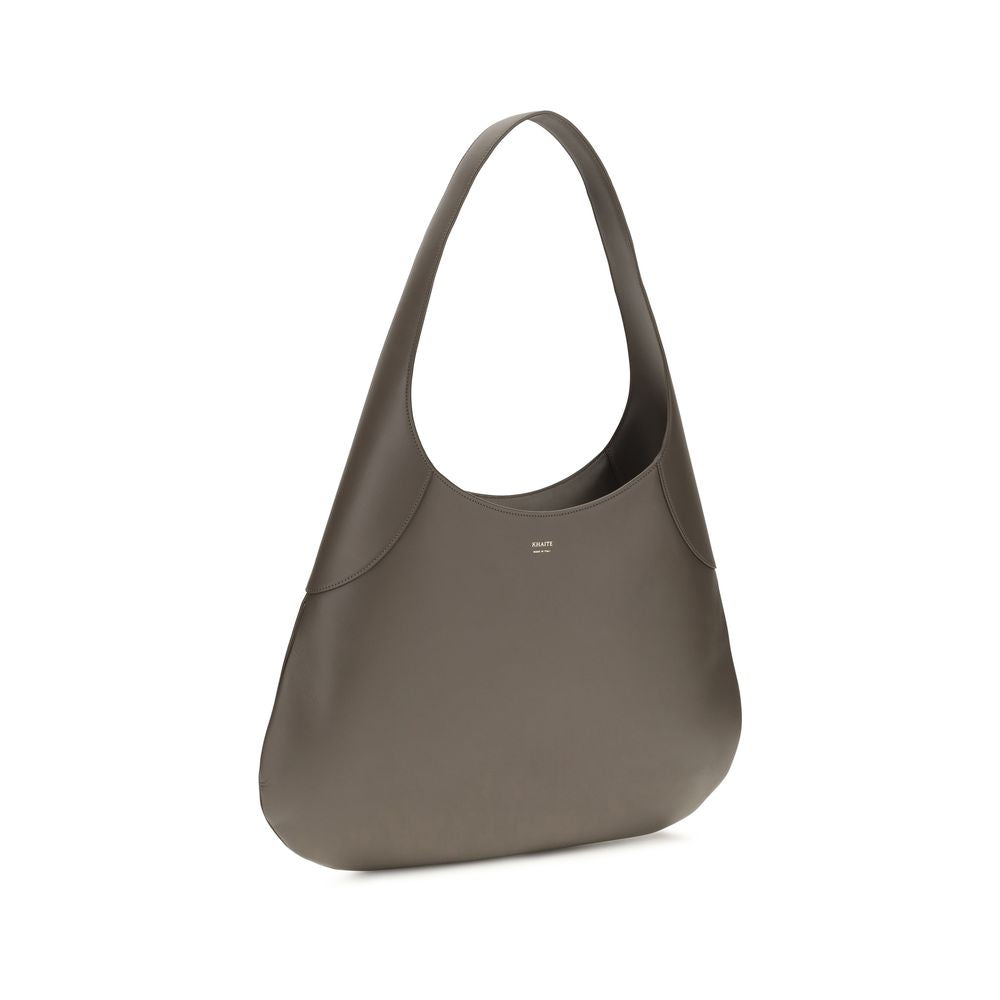 Khaite Joan Large Hobo Bag - Elephant Taupe Gray