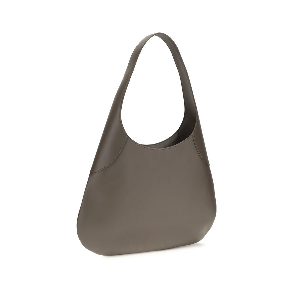 Khaite Joan Large Hobo Bag - Elephant Taupe Gray