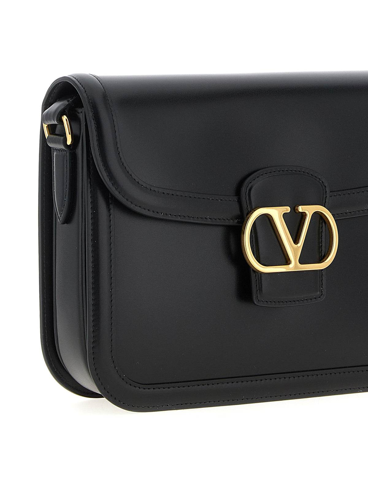 Valentino Garavani 9 to 5 Large Shoulder Bag - Black