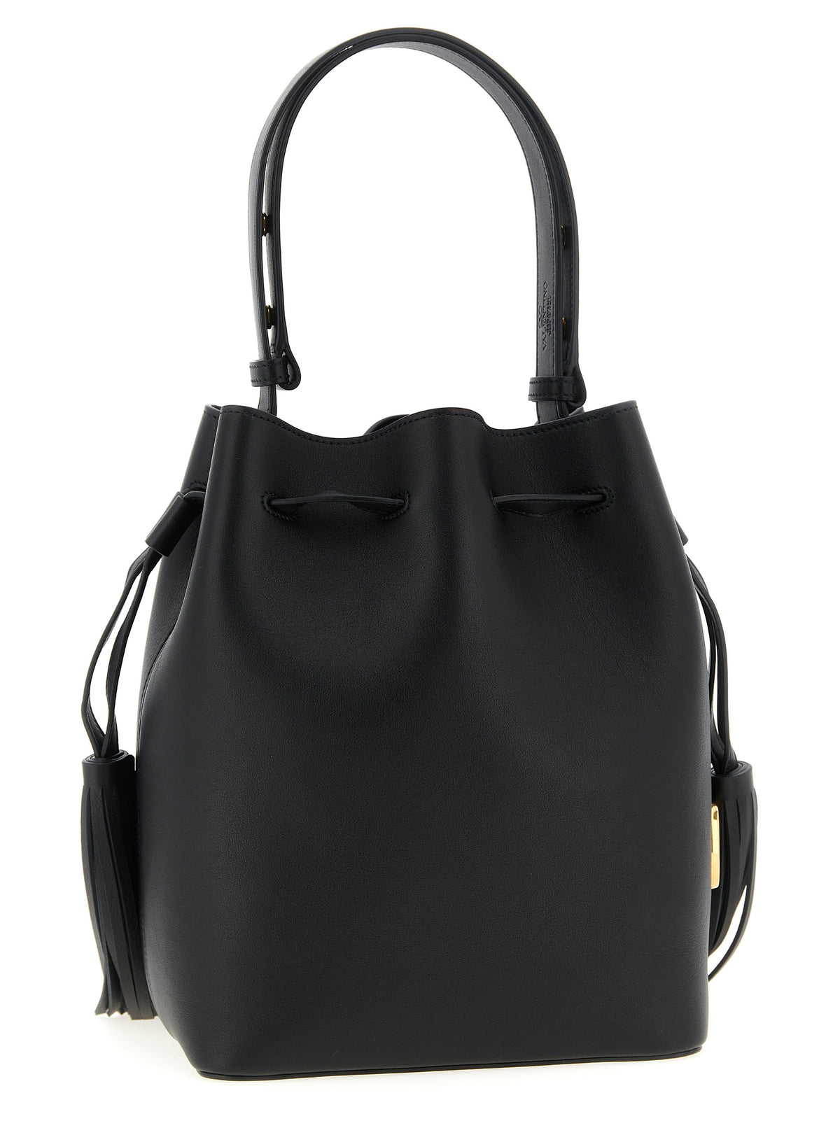 Valentino Garavani VLogo Signature Bucket Bag - Black