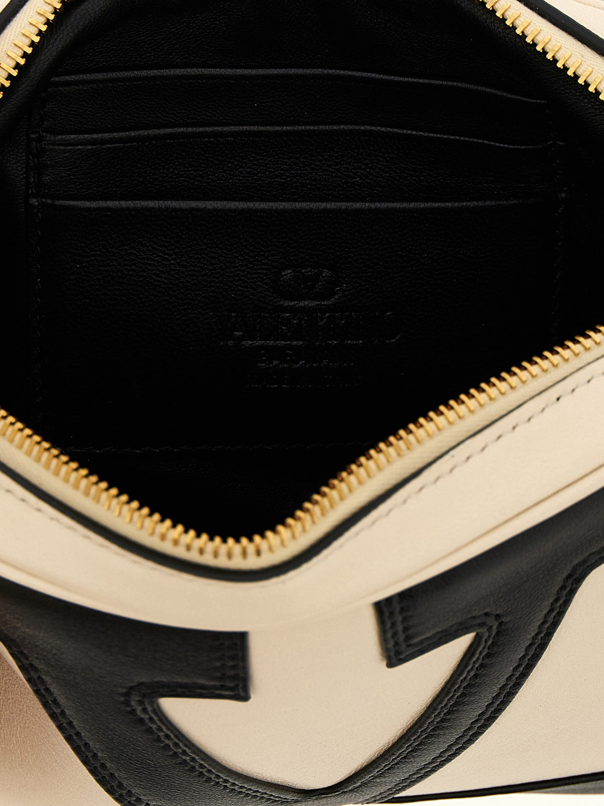 Valentino Garavani Viva Superstar Crossbody Bag - Butter/Black