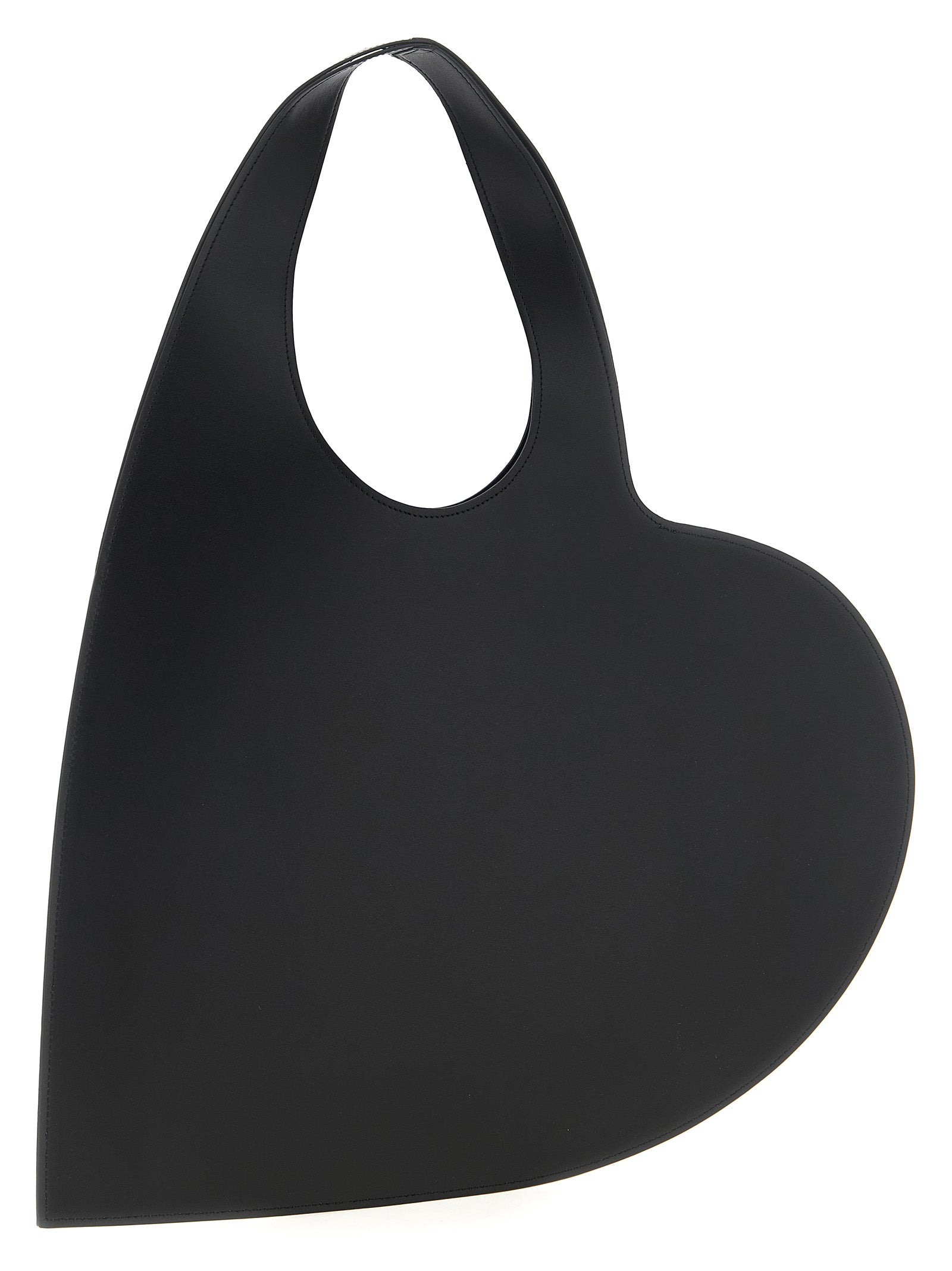 Coperni Heart Tote - Black Leather