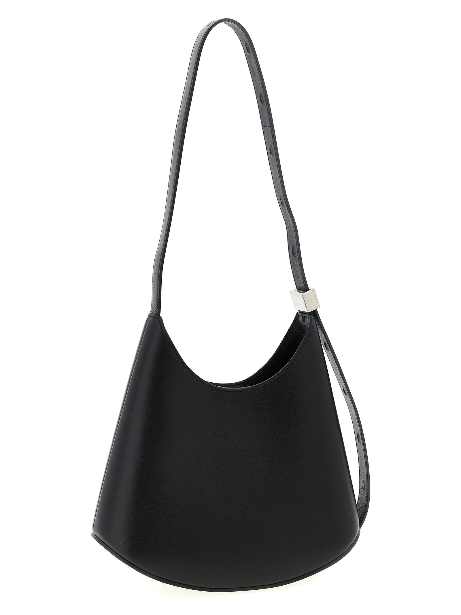 Jil Sander Eldorado Small Bag - Black with Metal Studs