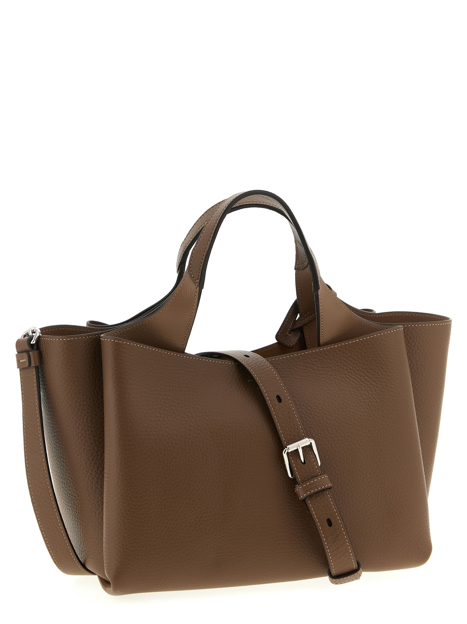 Tod's Mini Handbag - Brown Natural Leather