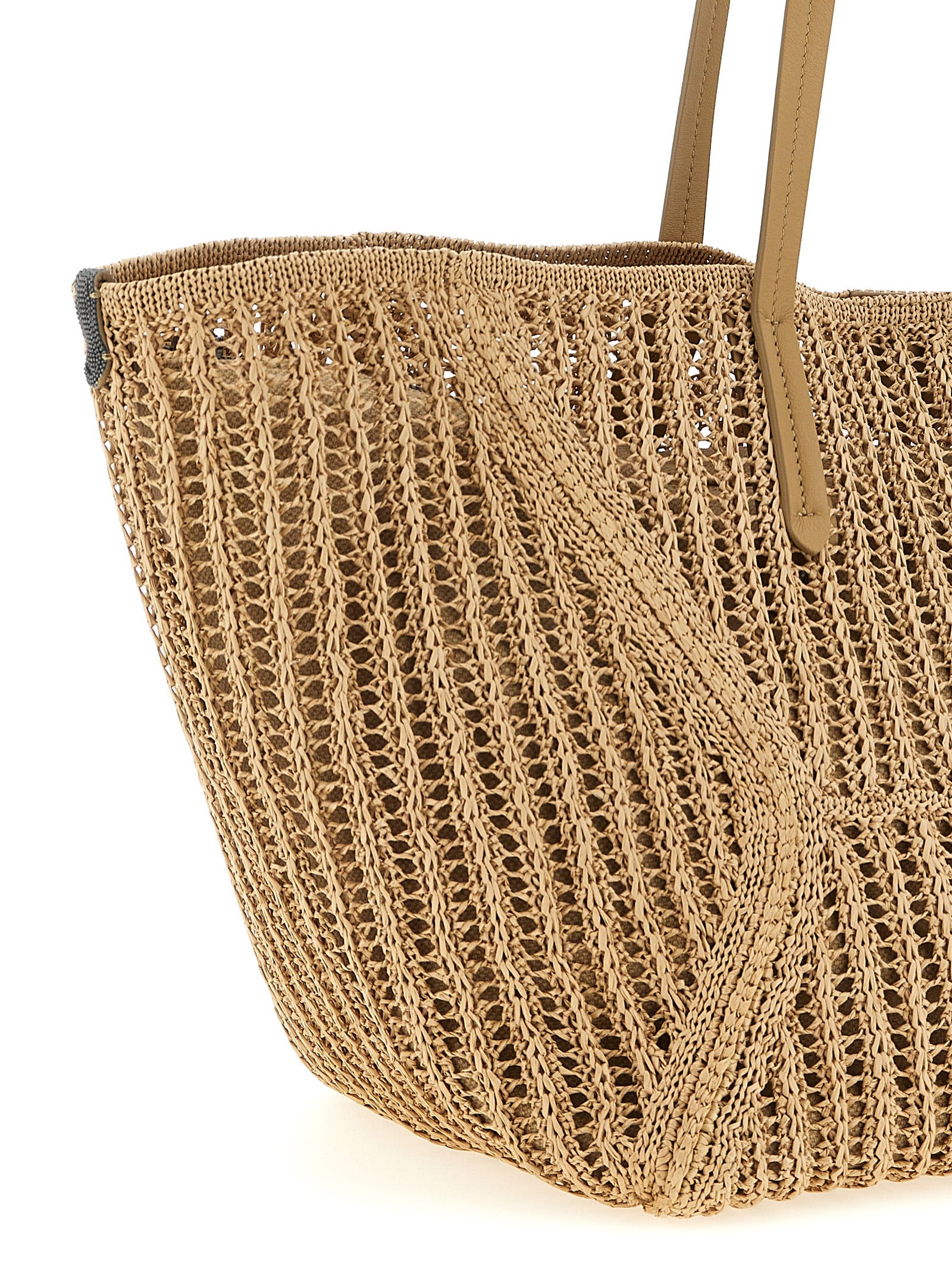 Brunello Cucinelli BC Duo Tote Bag - Rope Techno Raffia