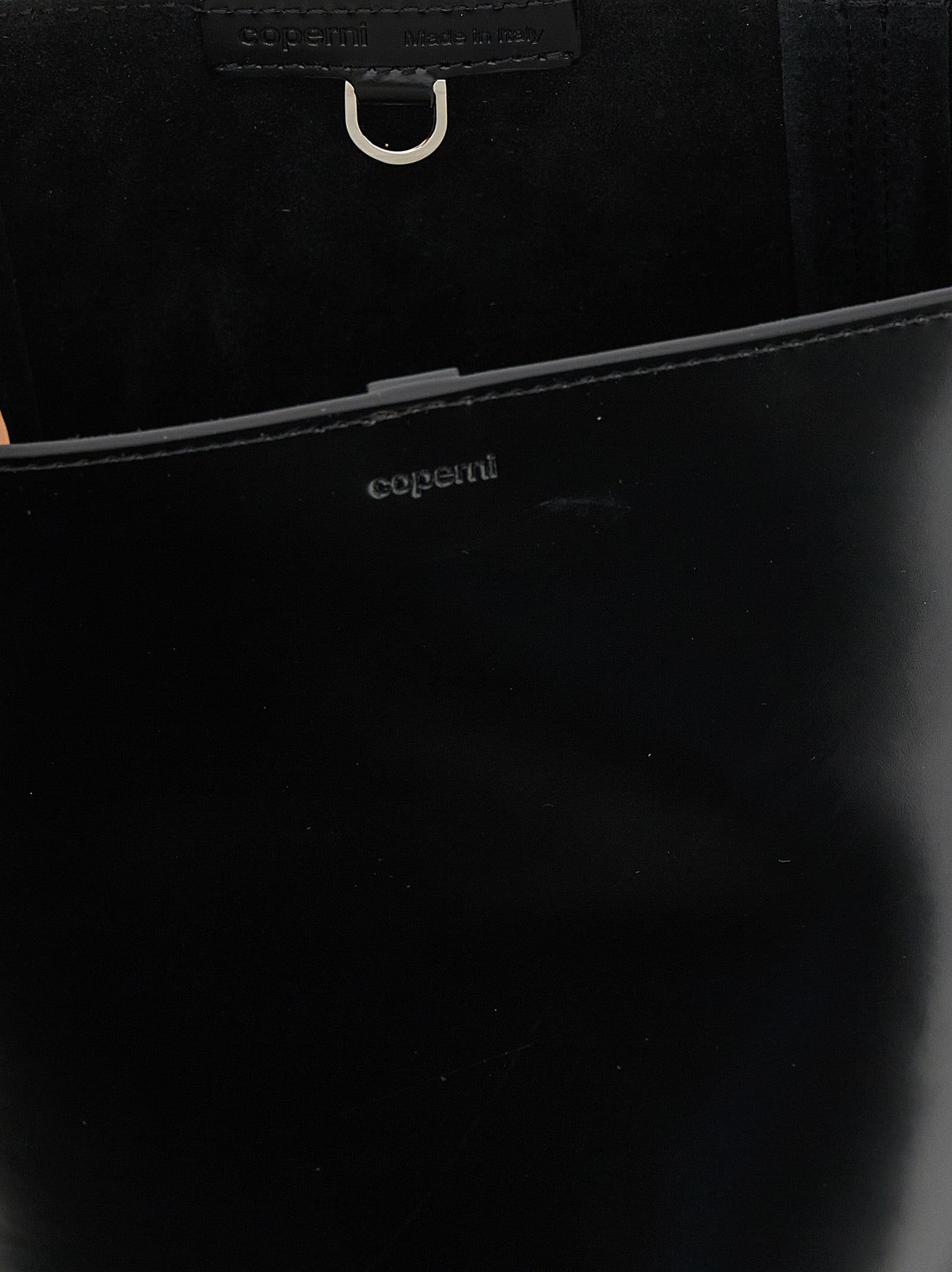 Coperni Ergonomic Bucket Bag - Black Leather