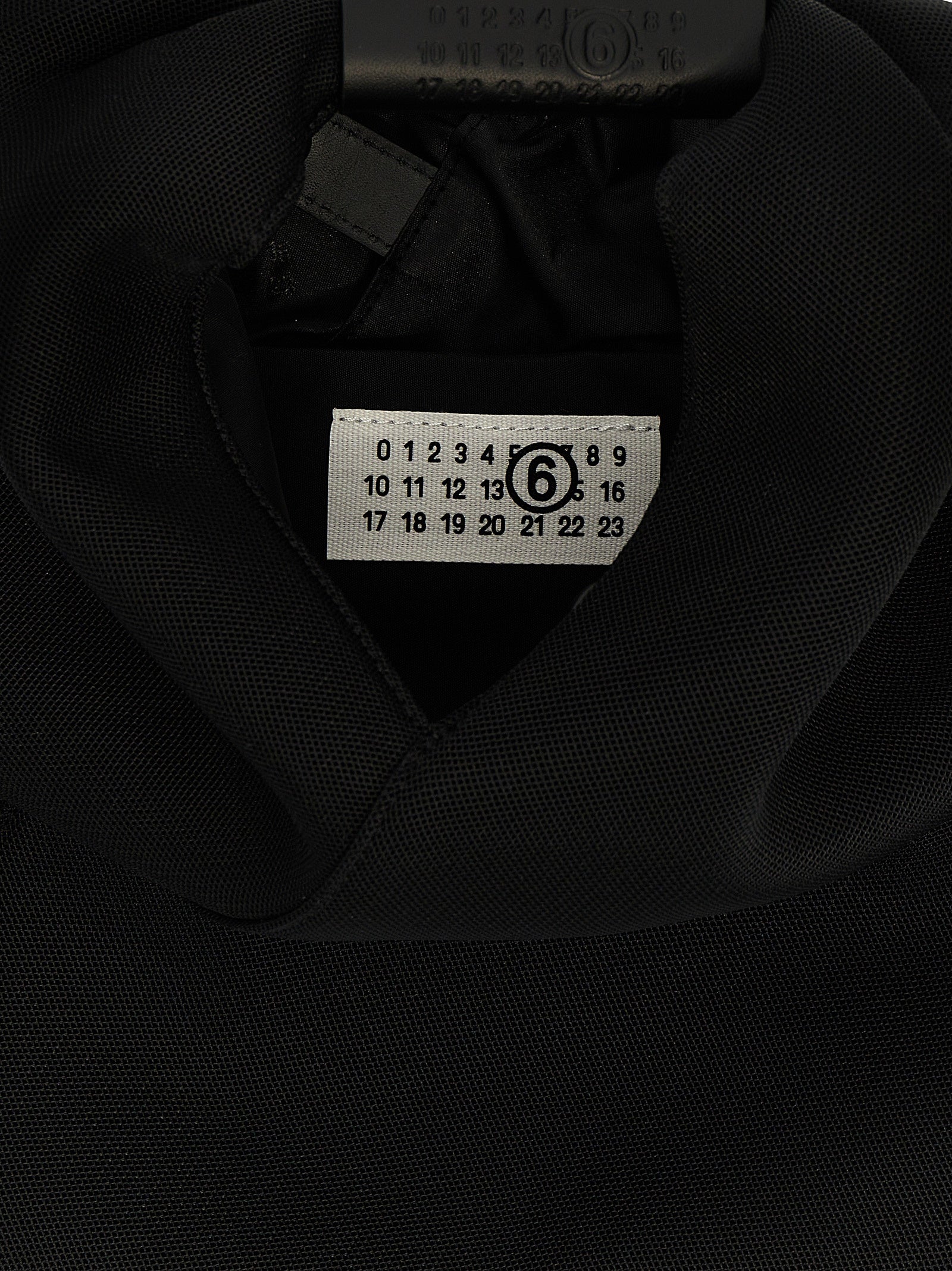 MM6 Japanese Bag Small - Black Mesh