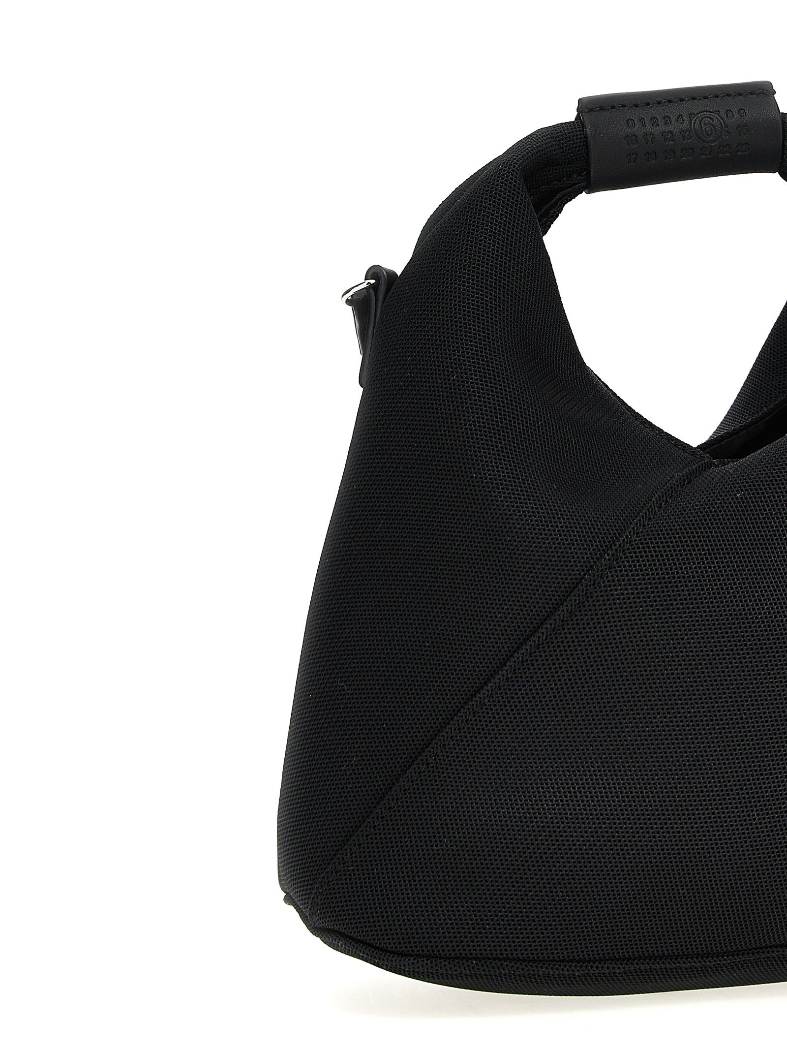 MM6 Japanese Mesh Crossbody Bag - Black