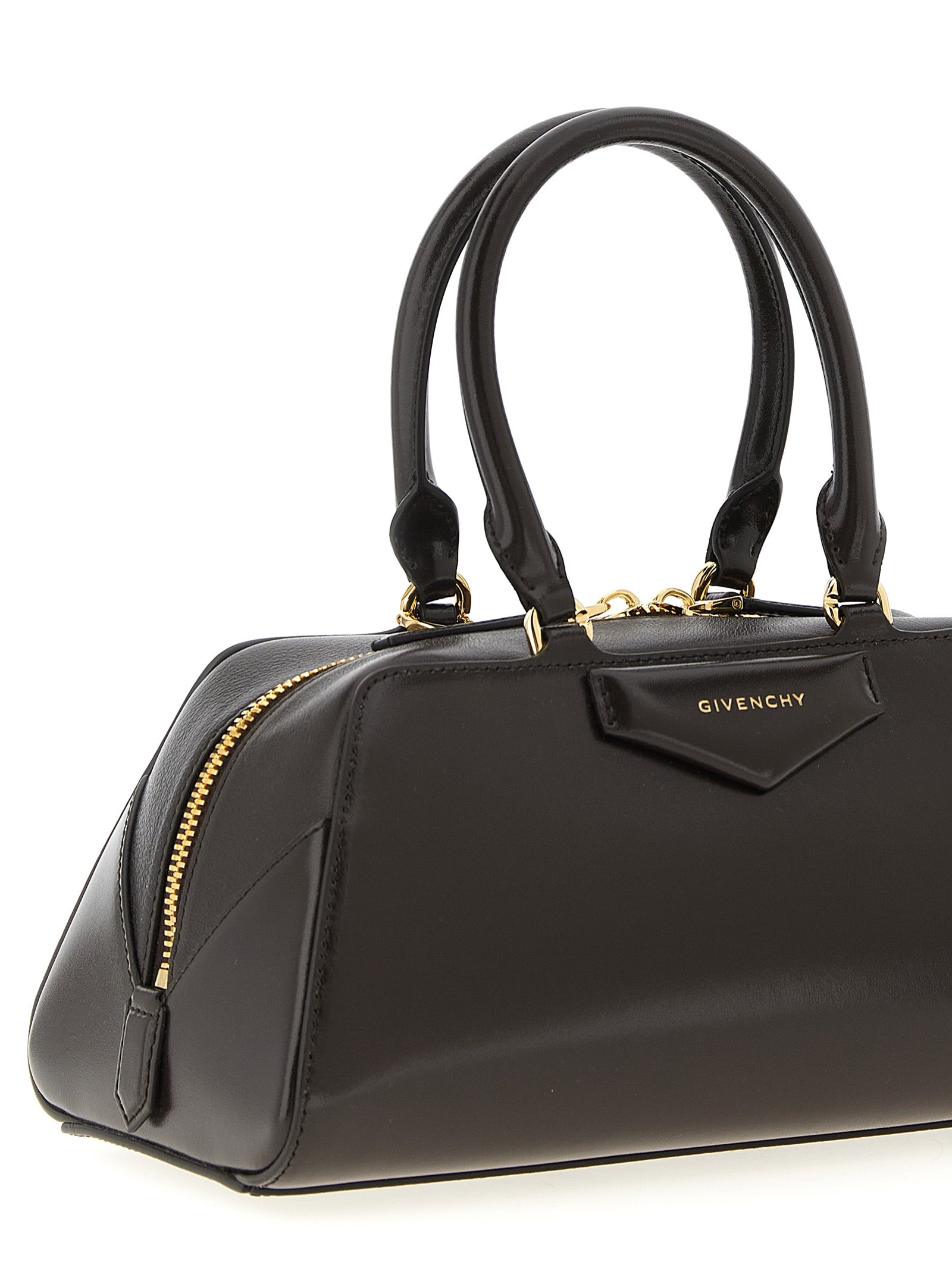 Givenchy Small Antigona East-West Bag - Chocolate Brown Box Leather