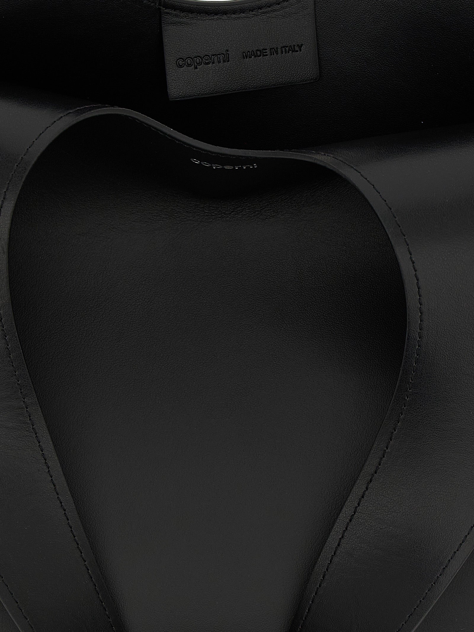 Coperni Double Heart Tote - Black