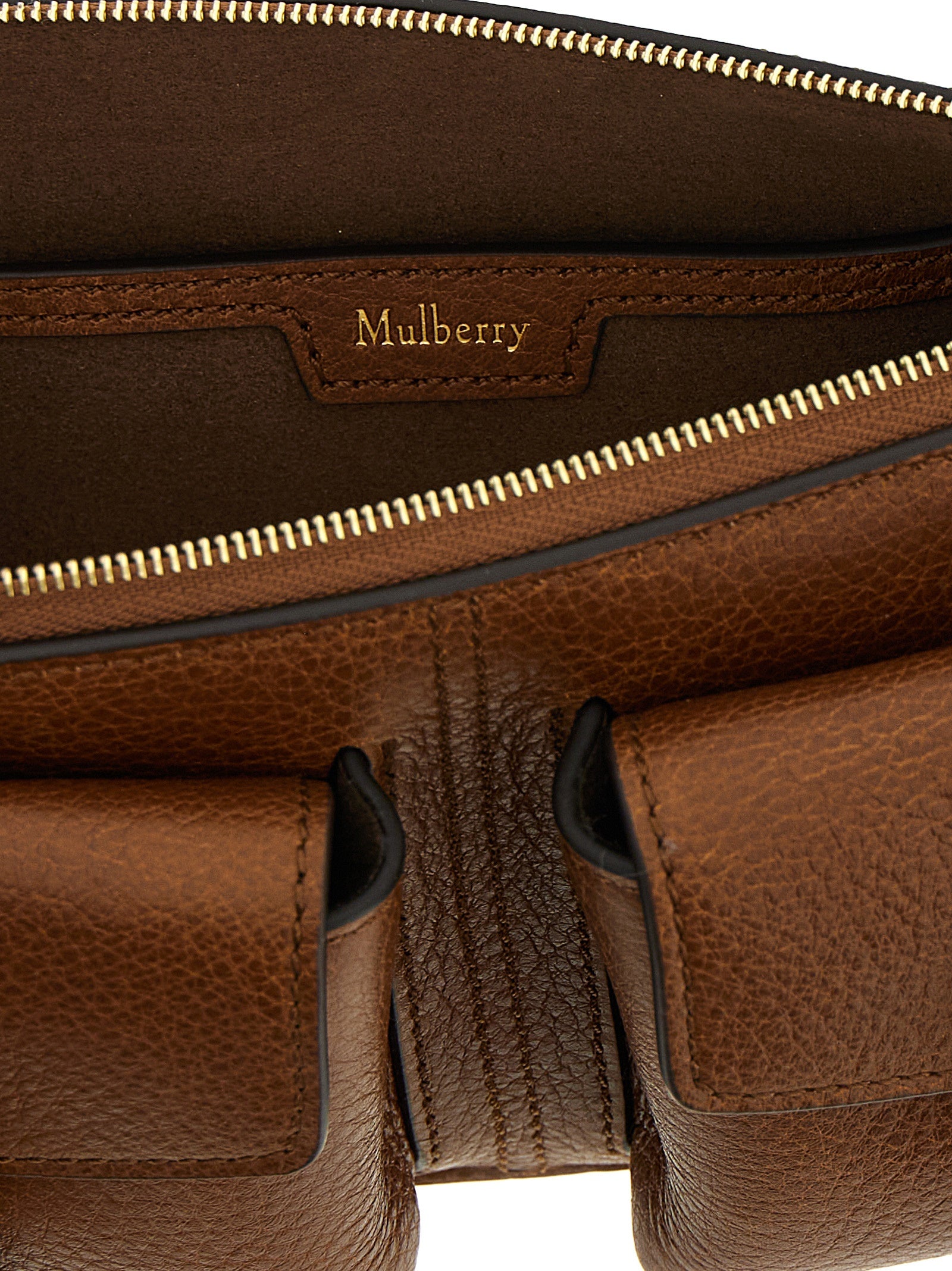 Mulberry Roxanne Mini Shoulder Bag - Oak Hammered Leather