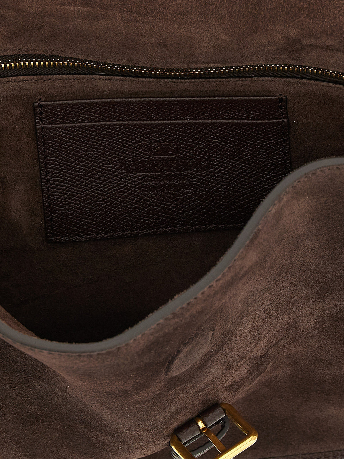 Valentino Garavani Antibes Shoulder Bag - Ebony Suede