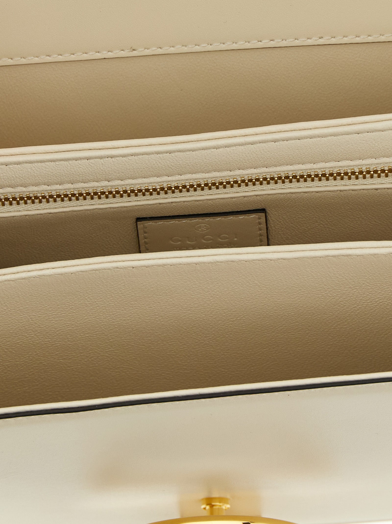 Gucci Siena Crossbody Bag - Ivory Leather